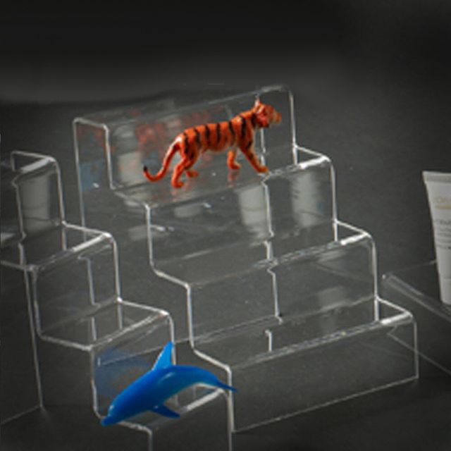 아크릴 상품진열대 소품진열대 계단형 절곡진열대