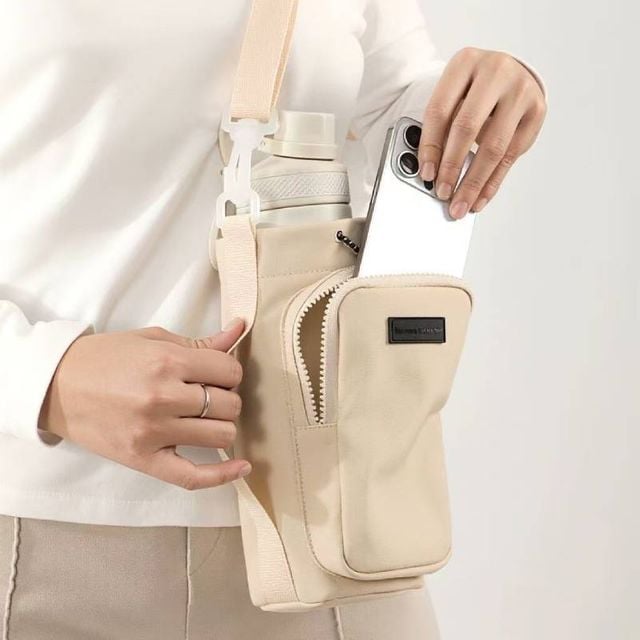 휴대용 텀블러 크로스백 외출 여행 물컵 물병 수납백 가방