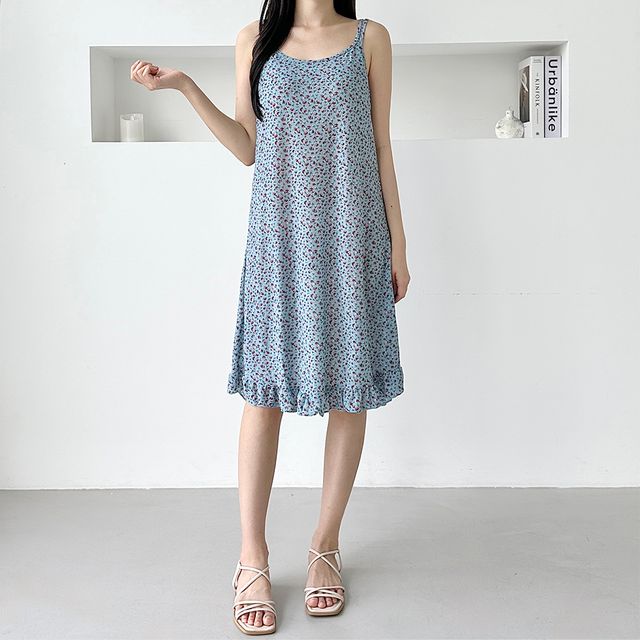 까실이 어깨 두줄 끈원피스 SD-250709