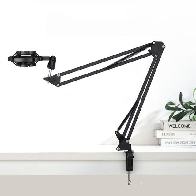 키밍 테이블 마이크 쇼크마운트 거치대 탁상용 받침대