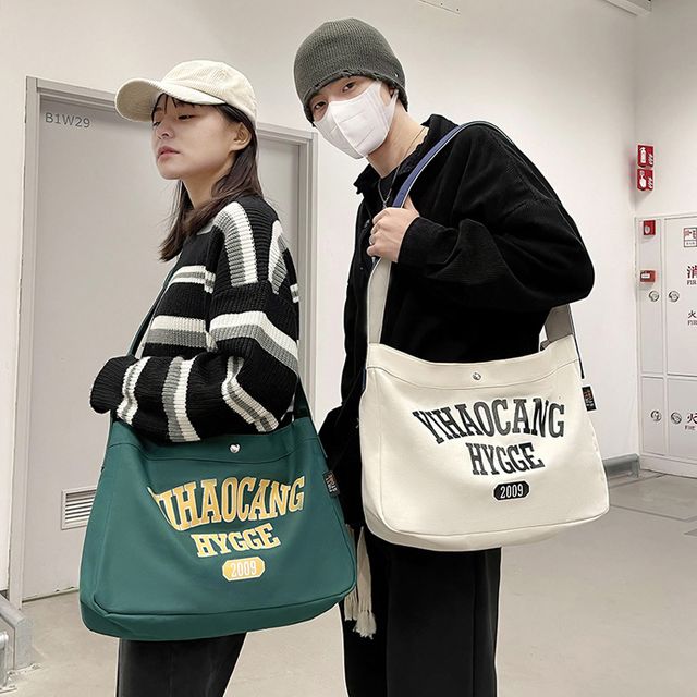 레터링 고급 남여 숄더백 ELG-043