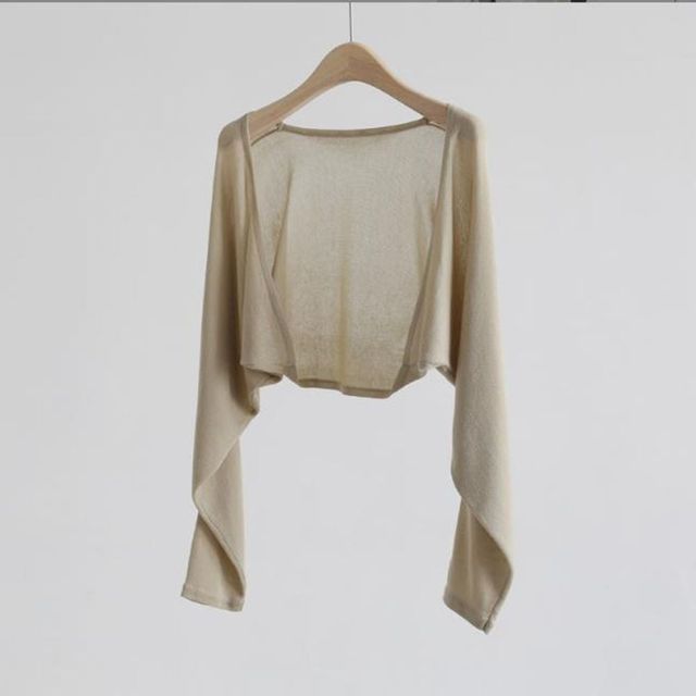 여성 니트 민소매 가디건 긴팔 코트 여름 패션 아이템