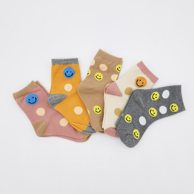 아동양말 미소천사 5켤레묶음 ELY-3037