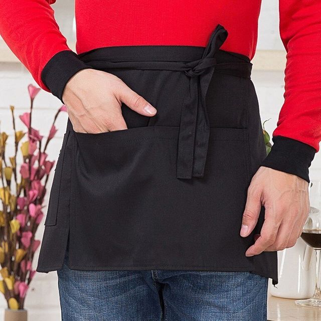 셰프 옆트임 허리앞치마 카페앞치마 주방 미니앞치마