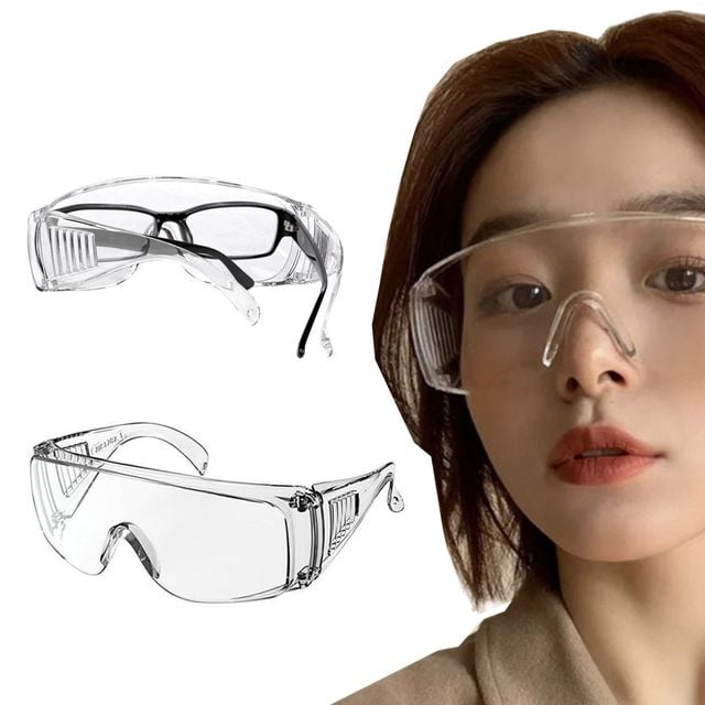 막쓰는 플라스틱 투명 고글 눈보호용 보안경 보급형