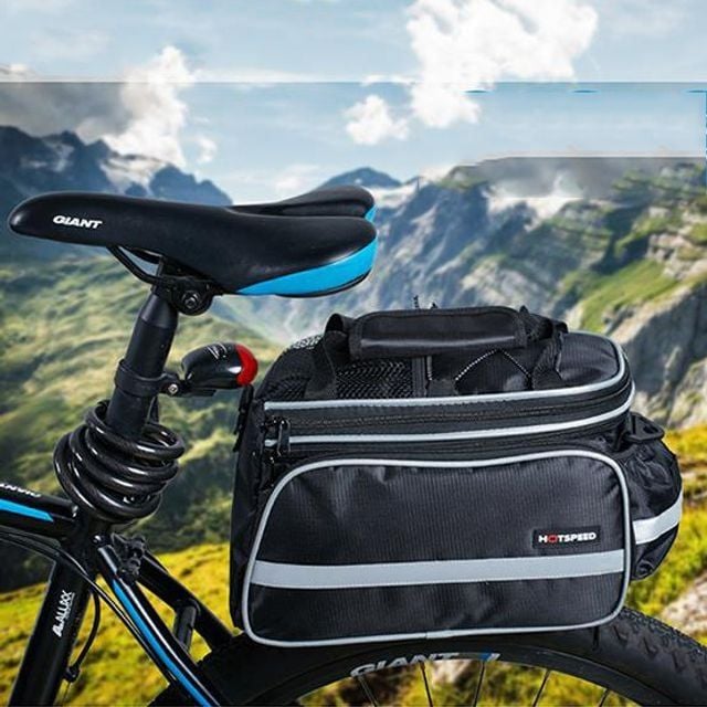 키밍 대용량 자전거 짐받이 가방 배낭 여행용 핸들 가방