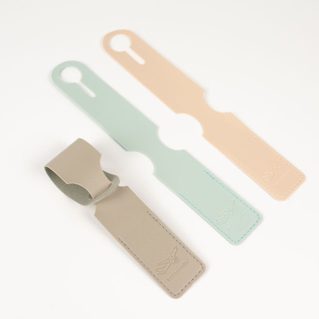 출장용 가죽 캐리어네임택 가방 이름표 러기지택 ROS-1006769