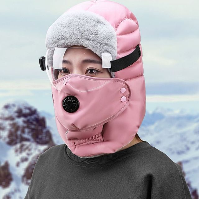 키밍 겨울 방한 군밤 모자 항공 스키모자