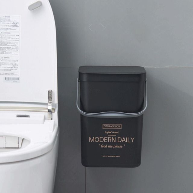 다용도 벽걸이 분리수거함 쓰레기통 실용형