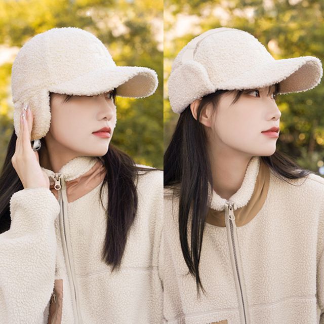 양털 이어머프 트루퍼햇 뽀글이 기모 귀도리 챙모자
