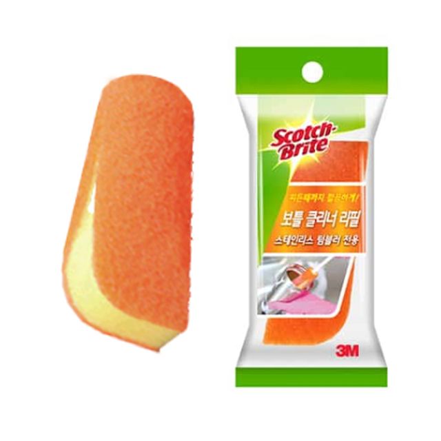 3M 2302 보틀크리너 리필1개 스텐레스 텀블러용