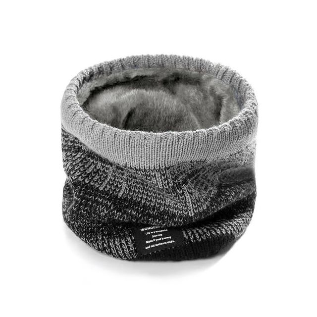 방한 털 투톤 넥워머 목토시 LM-0543