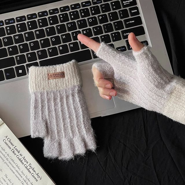 귀여운 반장갑 겨울 등산 바이크 자전거 외출 장갑