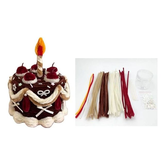 DIY 생일 케이크 만들기 키트 재료 세트 수납함