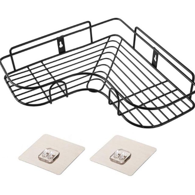 철재 욕실 코너 선반 무타공 주방 수납 정리대