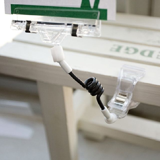 ( 집게대형 전선줄 클립 쇼클립 10개 )