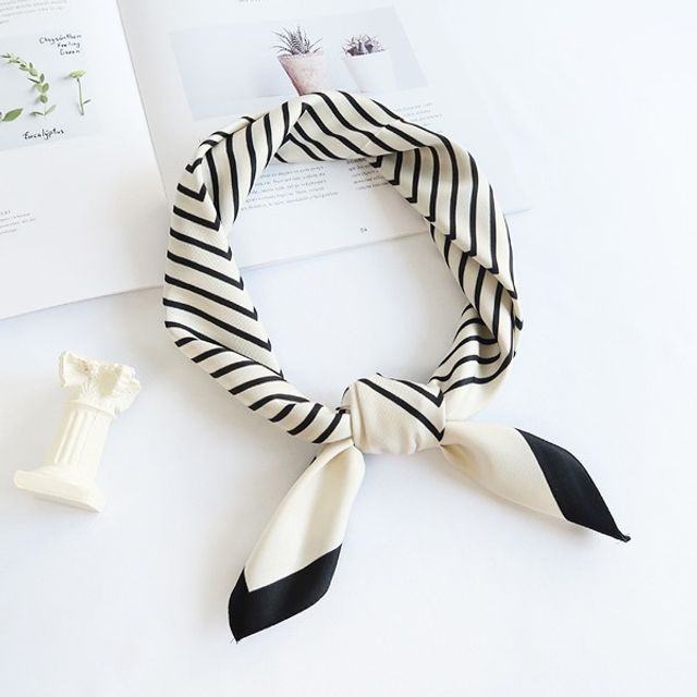 모던 스트라이프 여성 스카프 패션스카프 머플러