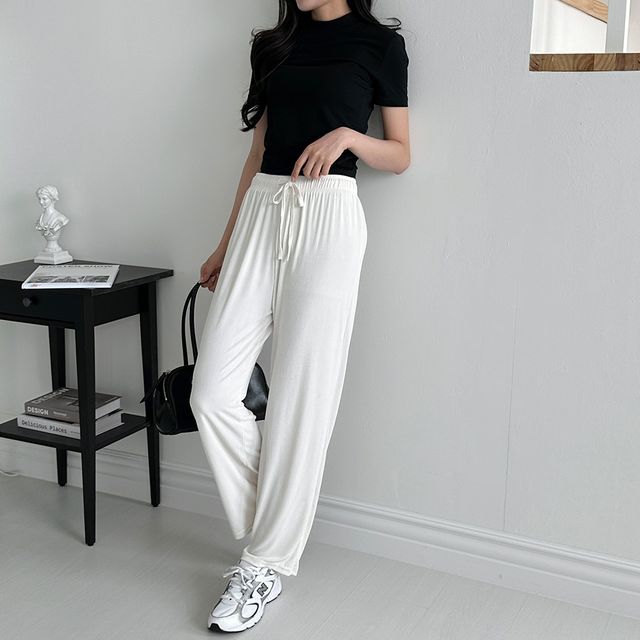 소프트 코튼 말랑말랑 통바지 SD-240404