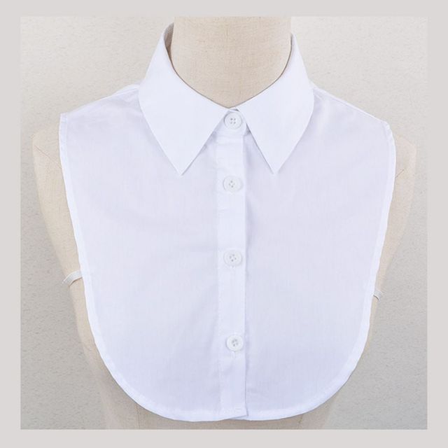 탈부착 넥카라 넥케이프 페이크칼라 면접용 목카라