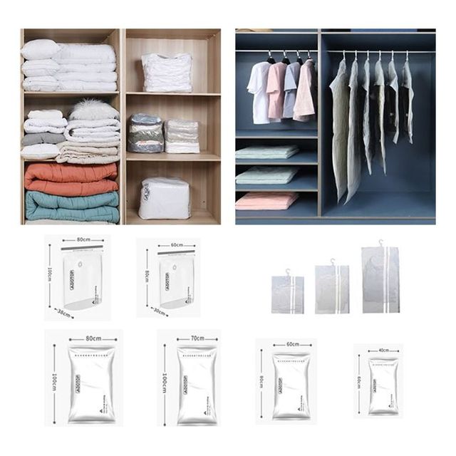 키밍 패딩 이불 의류 여행용 압축 수납팩 보관백