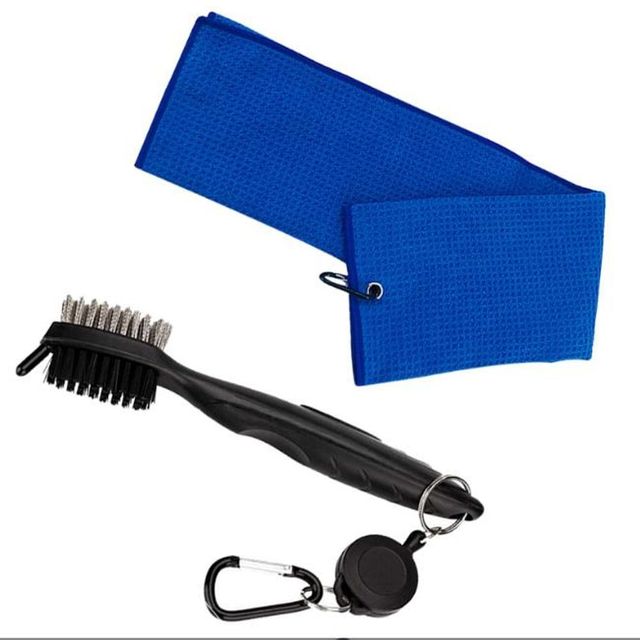 골프 청소용 휴대용 타올 브러쉬 세트 관리용품
