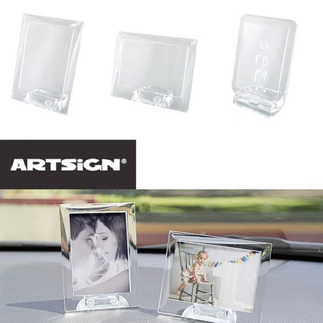투명 차량용 미니 사진액자 모음
