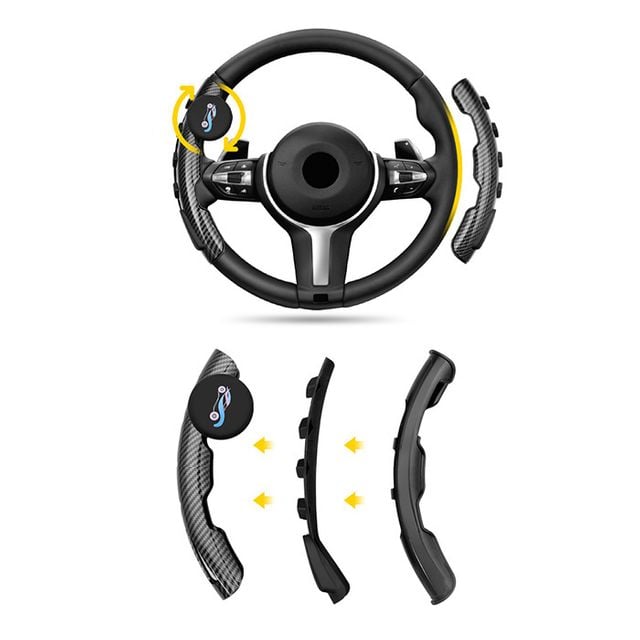 자동차 파워 핸들 커버 미끄럼방지 액세서리 운전대