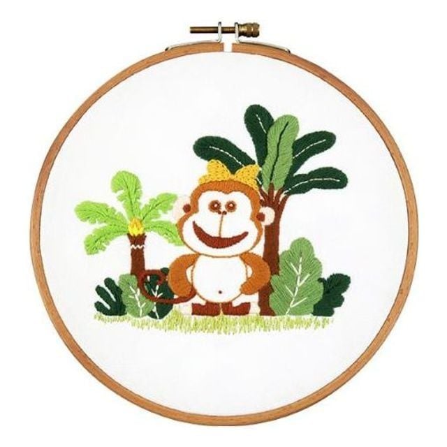 귀여운 동물 캐릭터 패키지 세트 십자수 DIY 키트