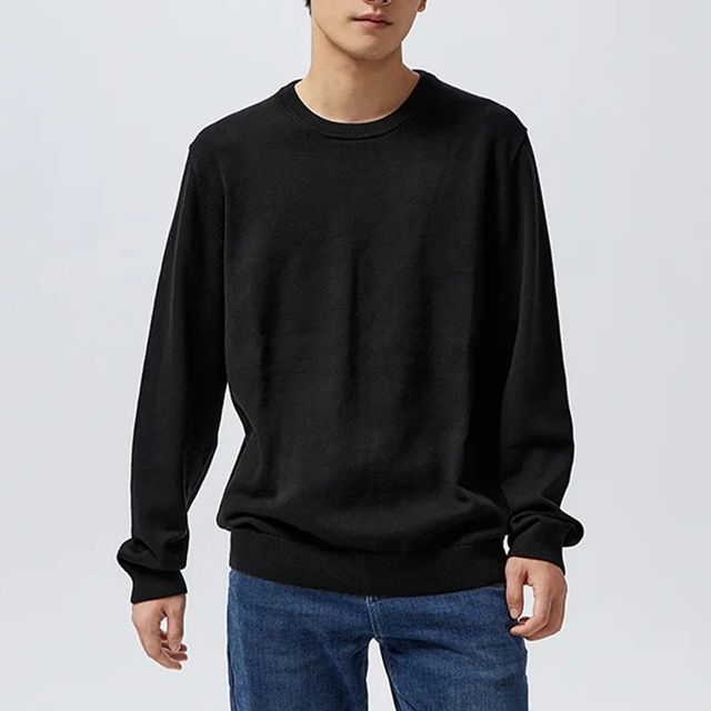 2컬러 베이직 간절기 무지 맨투맨 OSM-1006058