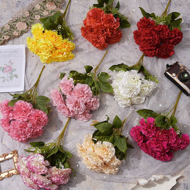 카네이션 조화 장식 꽃다발 OSM-1006134