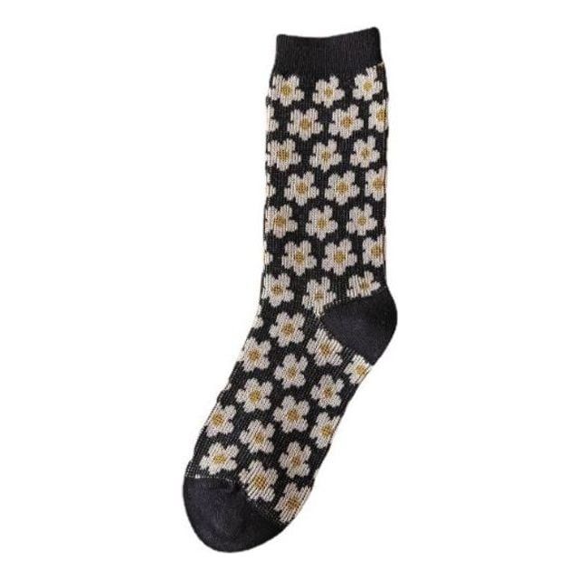 여성 플라워 발목양말 5컬러 꽃양말 세트