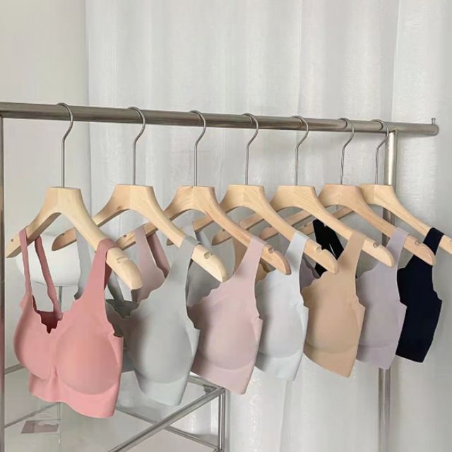 보들보들 햄라인 브라 팬티 세트 여성속옷 노와이어