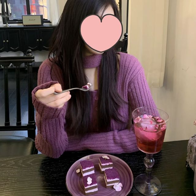 소프트 니트 골지 가디건 머플러 세트 JSC-1004401