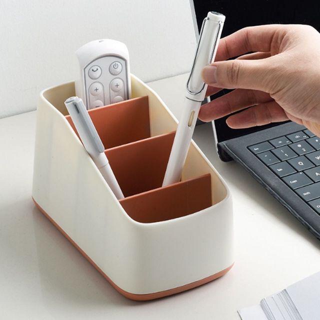 키밍 리모컨 정리함 다용도 수납함 사무실 데스크 정리용품