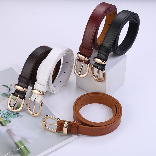 키밍 슬림핏 여성 피크닉 허리띠 세련된 스타일벨트