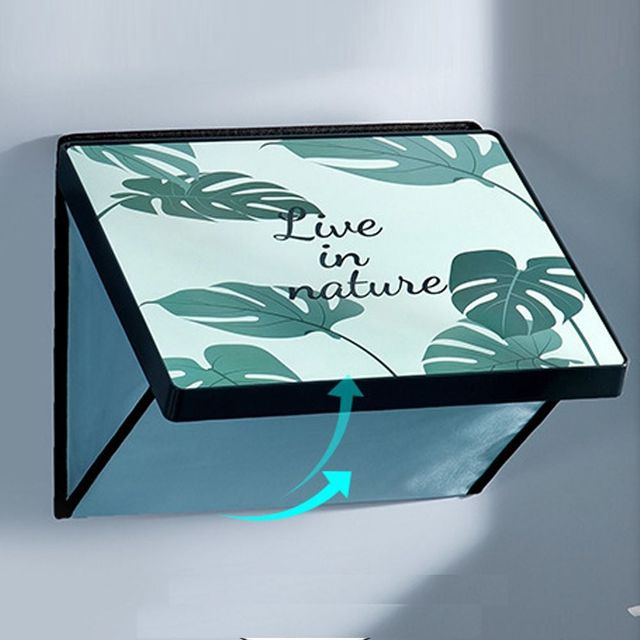 방수 욕실 벽걸이 접이식 수납함 공간 절약 보관함