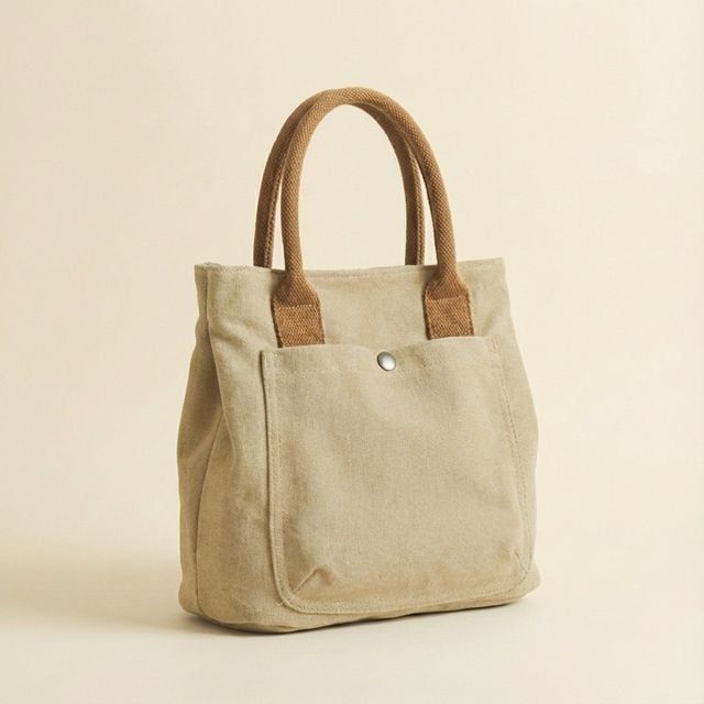 리부 코튼캔버스 토드백 FMY-1005105