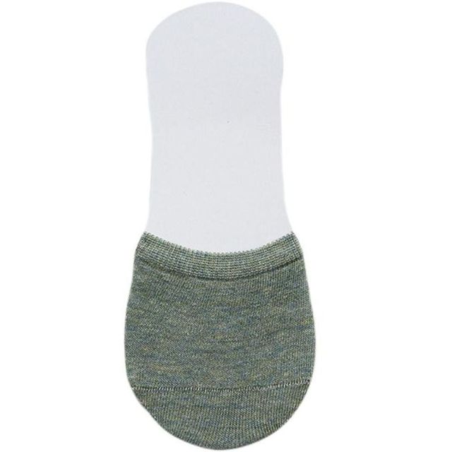 여성용 무지 덧신 반양말 5족 세트 편안한 반쪽 뮬덧신