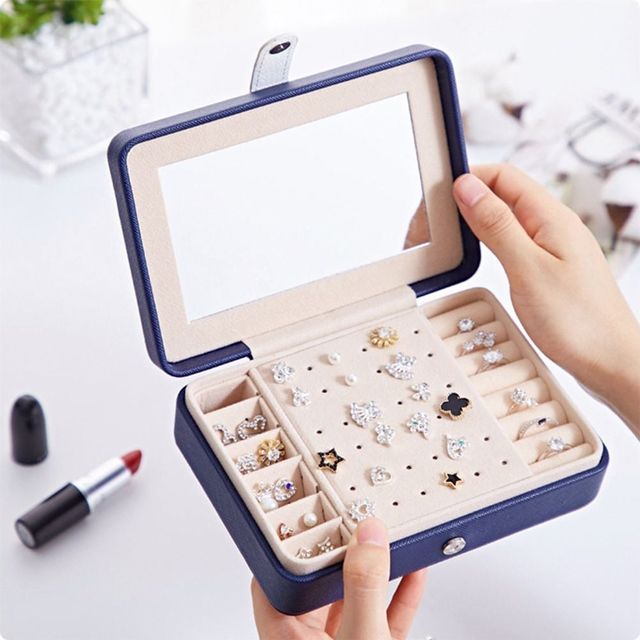 휴대용 미니 주얼리 케이스 악세사리 보관함