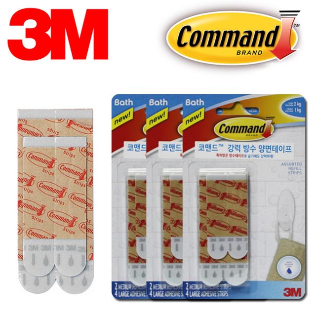 3M 강력 쓰리엠 방수 폼 양면테이프 18매