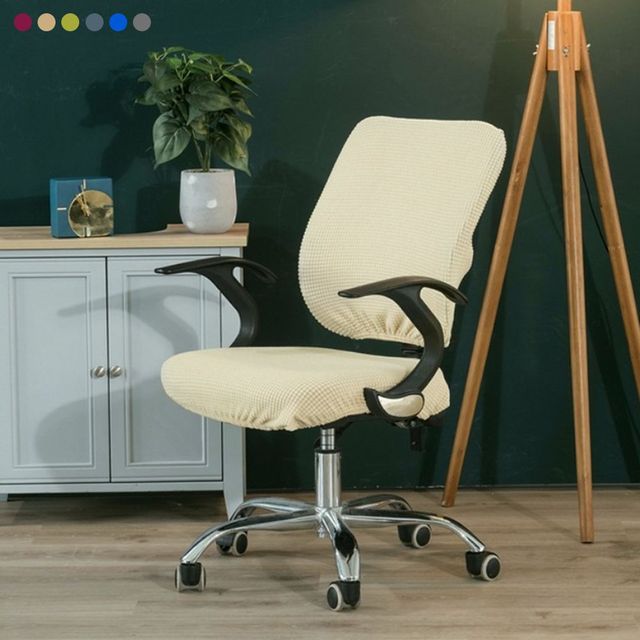 사무실 의자 등받이 커버 세트 편안한 좌석 보호 커버