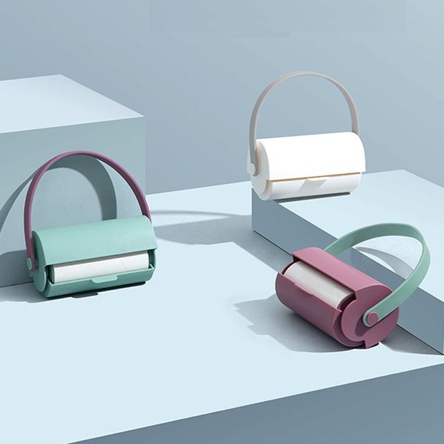 리필형 테이프 클리너 먼지 제거 돌돌이