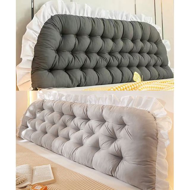 침대 헤드 등받이 쿠션 푹신한 허리 보호대 50x150cm