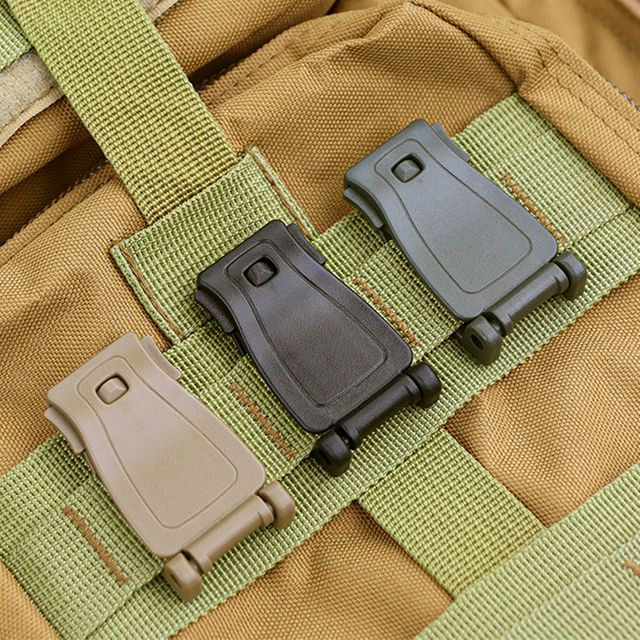 몰리클립 molle 웨빙 버클 스트랩 가방 연결 클립