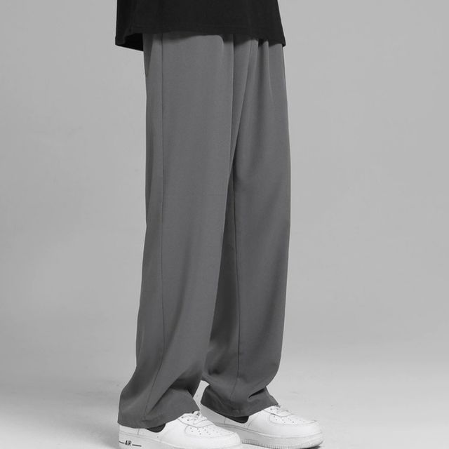 심플라인 쿨 무지 일자 팬츠 JSC-d0149