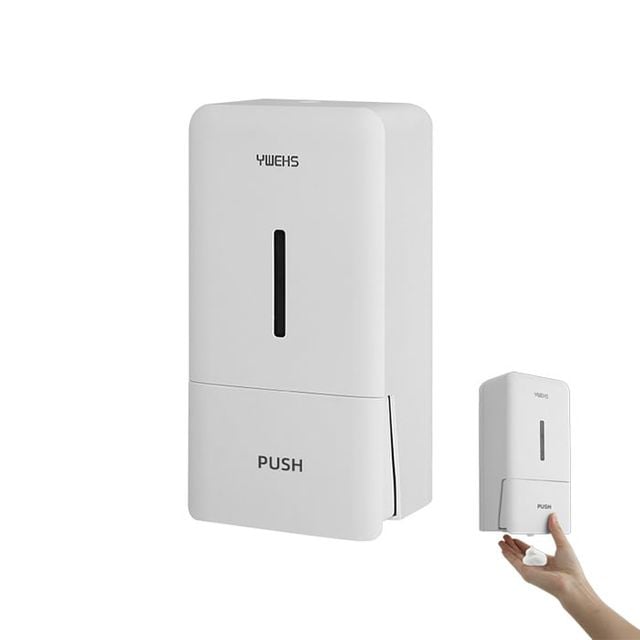 물비누 벽걸이 디스펜서 800ml 거품형 업소 호텔 가정