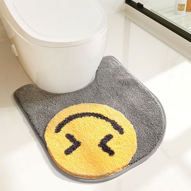 화장실 극세사 발매트 인테리어 러그 현관 A1-50x55cm