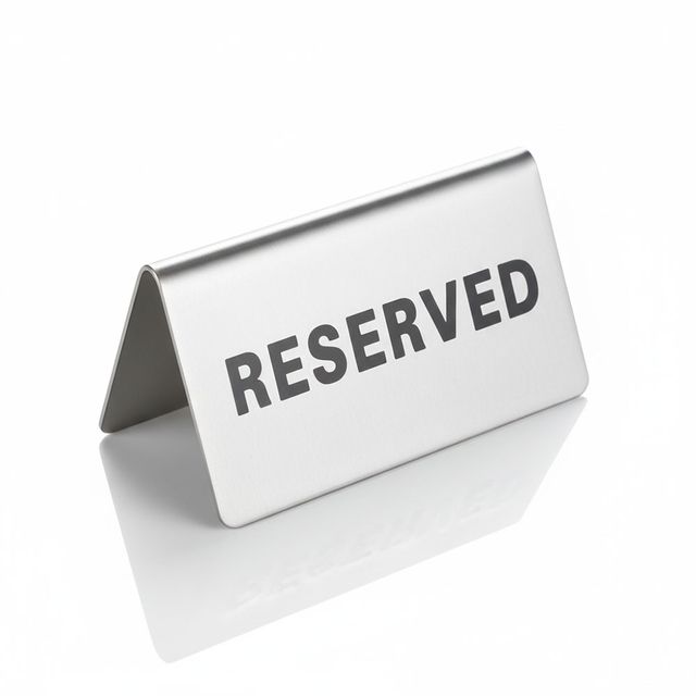 테이블 예약 안내 표지판 LM-1006405