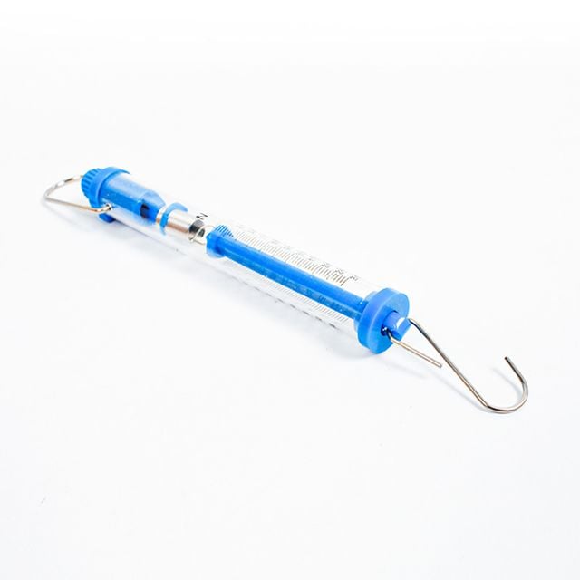 투명용수철 저울 2500g 매달림 수칭 원통형 실험도구