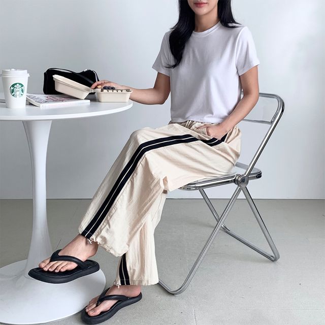 폴젠 아노락 2선 스트링팬츠 SD-250443